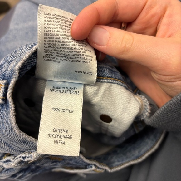 NWT Agolde Valeria Jean - Picture 12 of 16